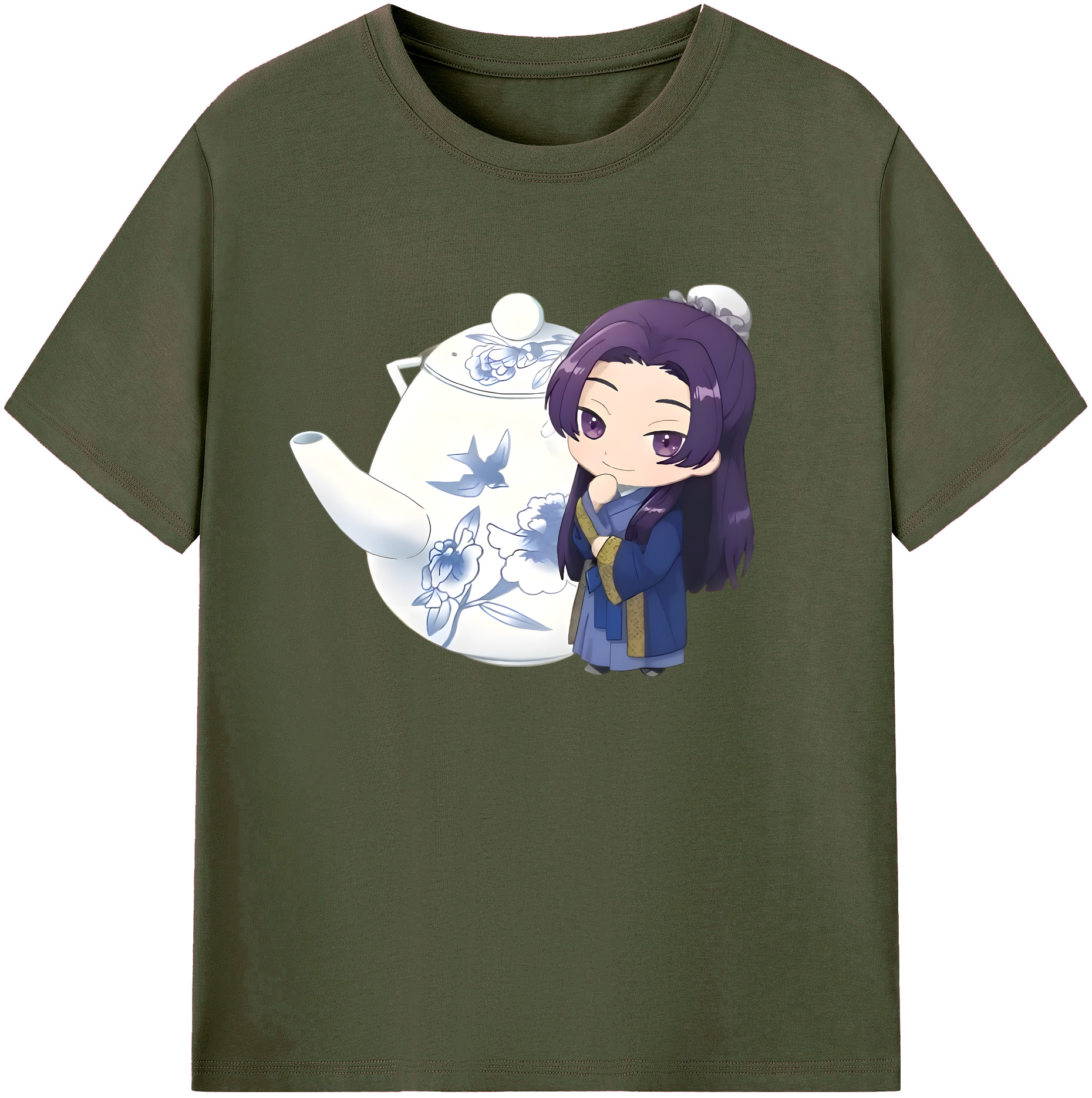 （画像用） 薬屋のひとりごと The Apothecary Diaries 綿100％ メンズ半袖Tシャツ｜肌触りやわらか＆通気性
